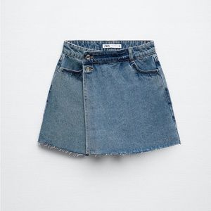Like New Zara Denim Skort Size XS
